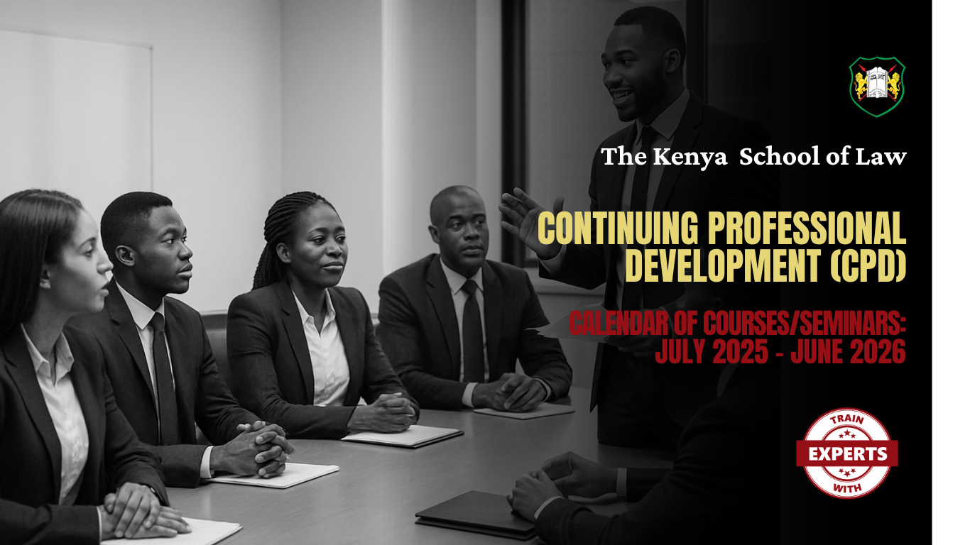 Continuing Professional Development training calendar